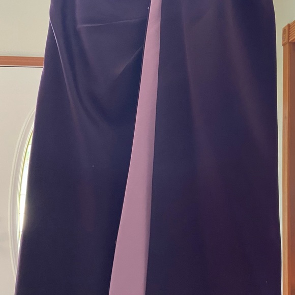 SIZE 8 NIKI LIVAS FORMAL DRESS with REVERSIBLE SHAWL - Picture 9 of 13